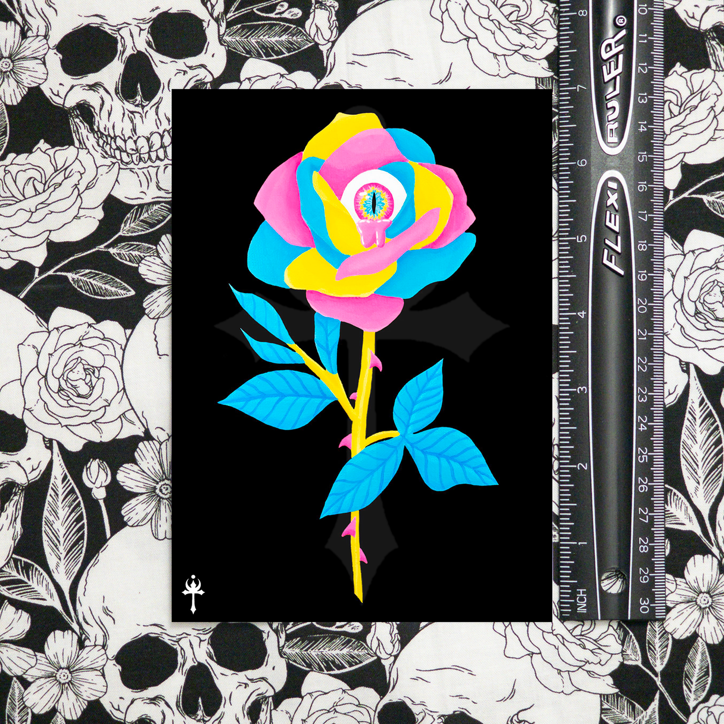 Pansexual Flower - 5x7 Print
