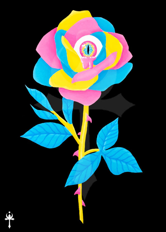 Pansexual Flower - 5x7 Print