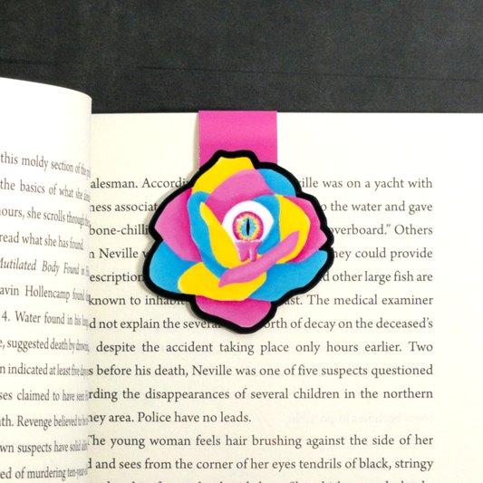 Pansexual Flower Magnetic Bookmark