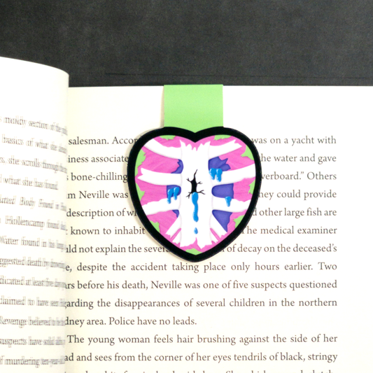 Heart Magnetic Bookmark