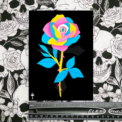Pansexual Flower - 5x7 Print